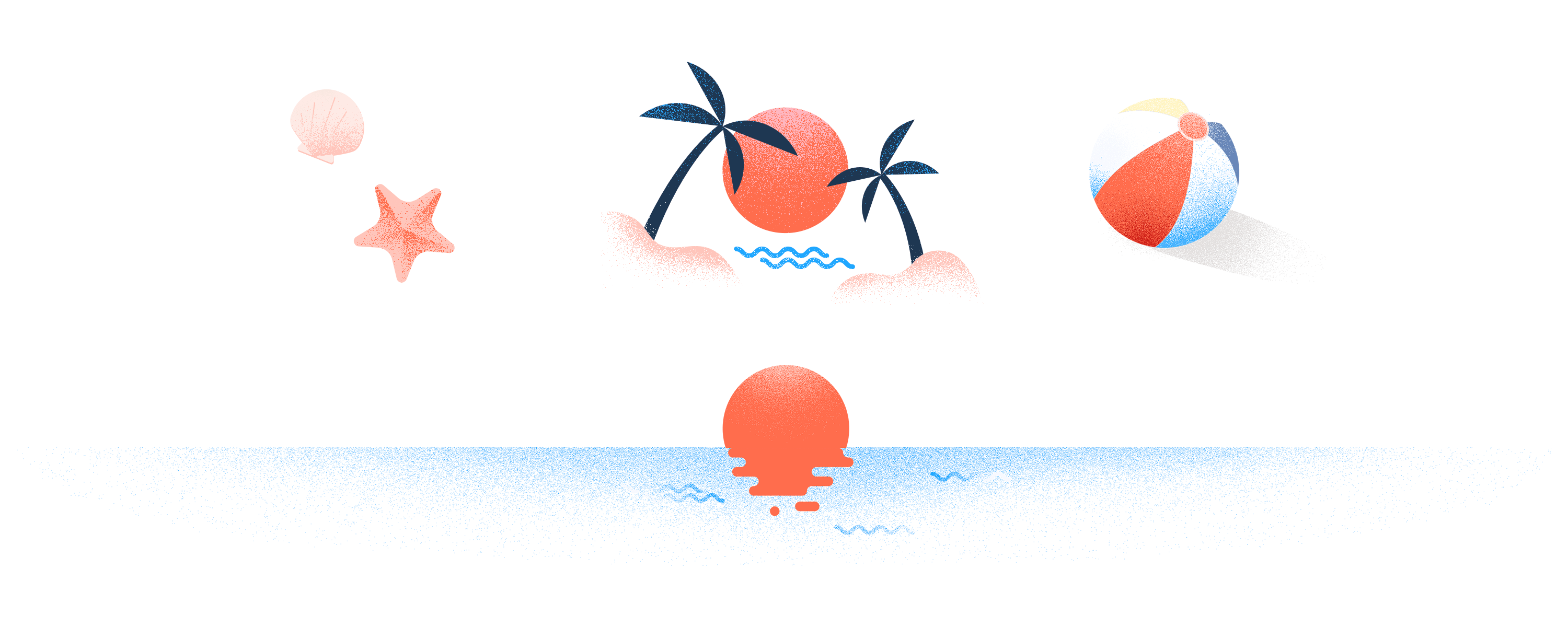 ModCloth Swim 2018 Campaign graphics